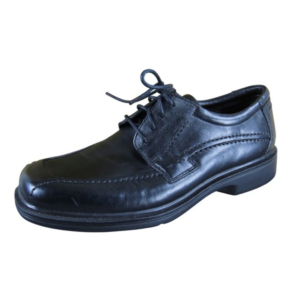 Streetcars Chairman Men 8.5 Medium Black Leather Oxford Dress Shoes Comfort Sole